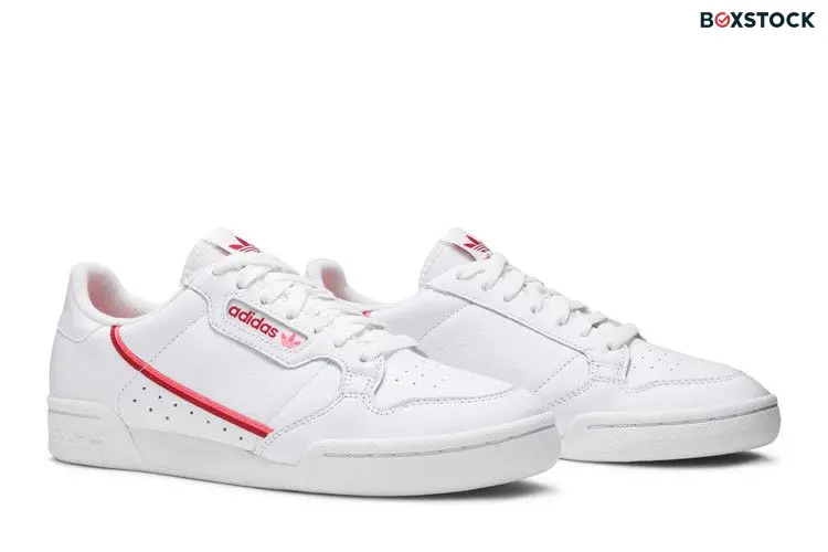 adidas Wmns Continental 80 'White Scarlet Flash Red'