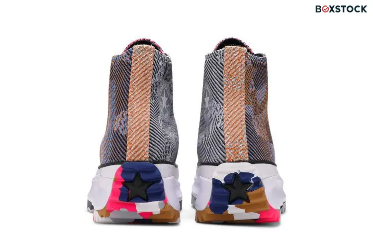 Converse Run Star Hike High 'Knit Mashup' Blue