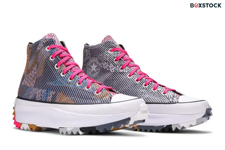 Converse Run Star Hike High 'Knit Mashup' Blue