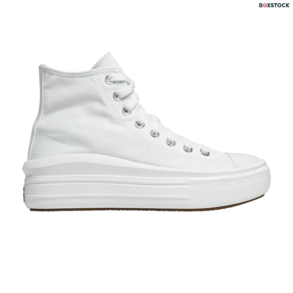 Converse Chuck Taylor All Star Move Hi White (Women's)