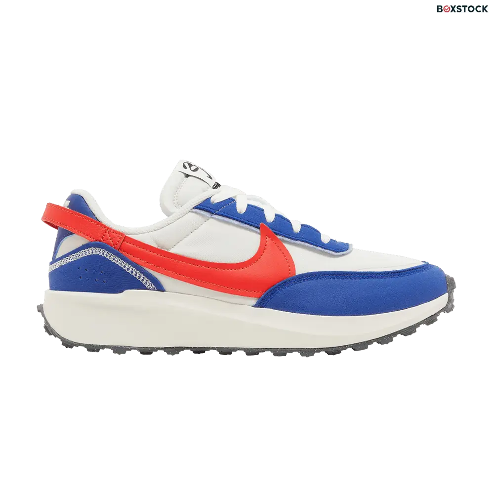 nike Nike Waffle Debut Swoosh Habanero Red Old Royal