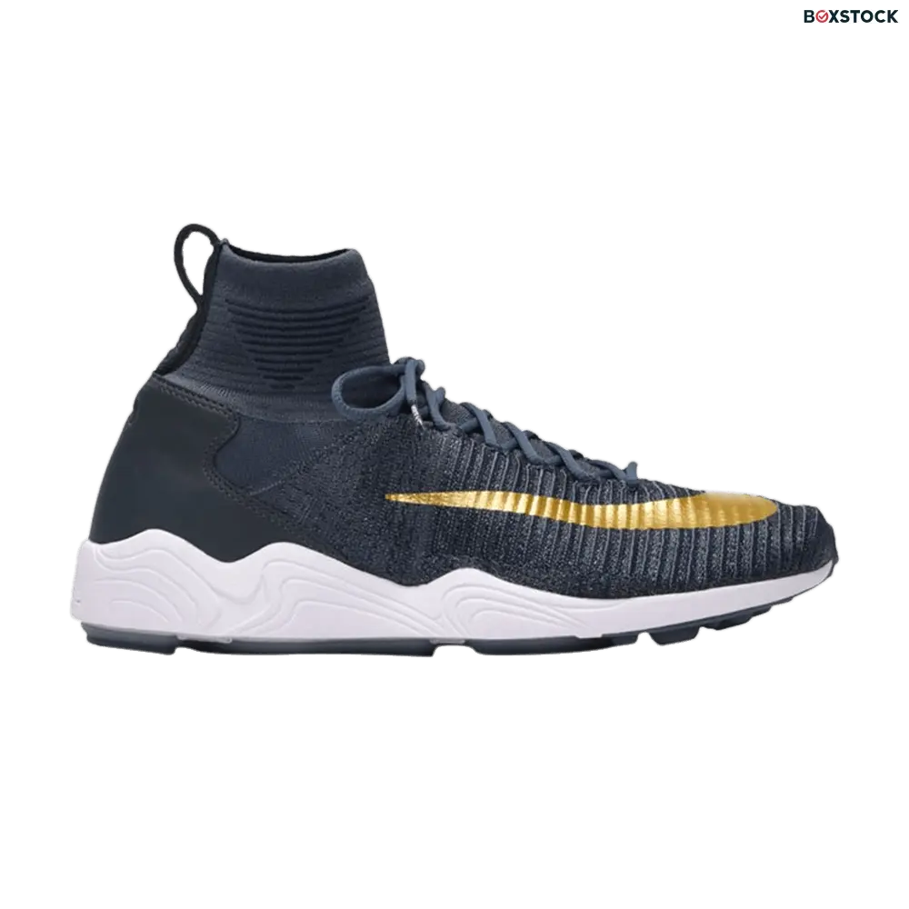 nike Nike Zoom Mercurial XI Flyknit FC Blue Fox/Metallic Gold Coin