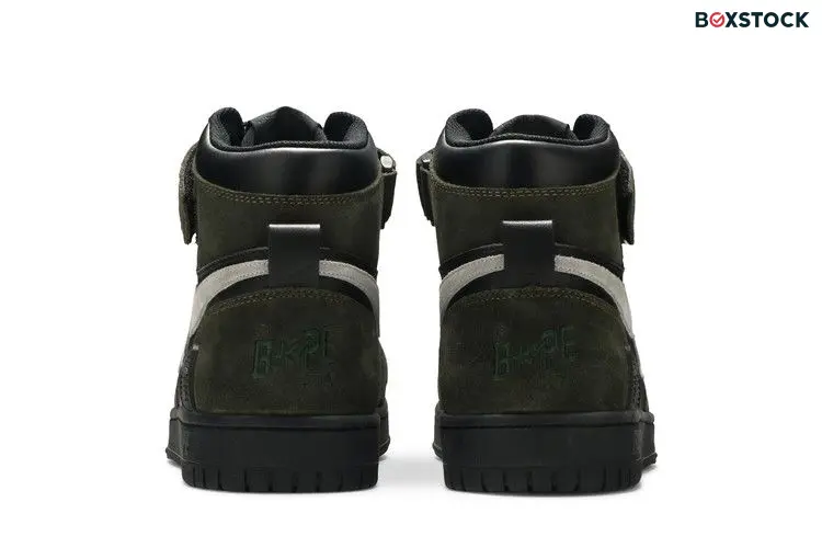 A Bathing Ape Block Sta Hi Dark Grey Light Grey