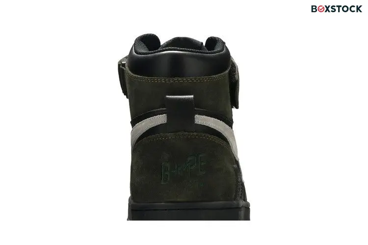 A Bathing Ape Block Sta Hi Dark Grey Light Grey