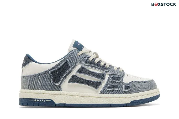 AMIRI Skel Top Low Denim Slate Blue (Women's)