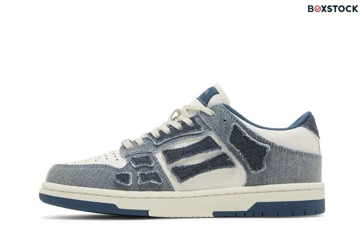 AMIRI Skel Top Low Denim Slate Blue (Women's)