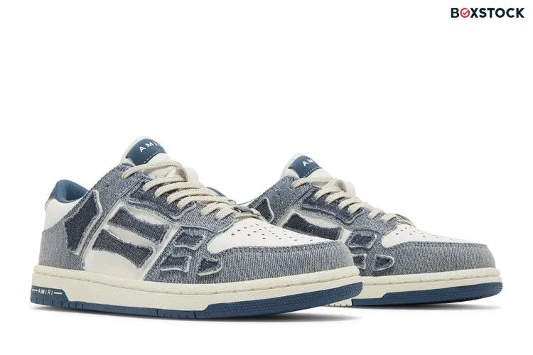 AMIRI Skel Top Low Denim Slate Blue (Women's)