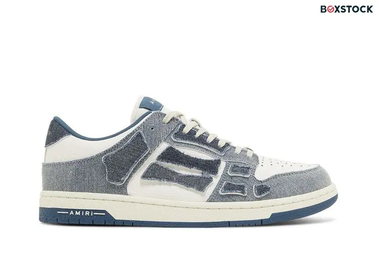 AMIRI Skel Top Low Denim Slate Blue