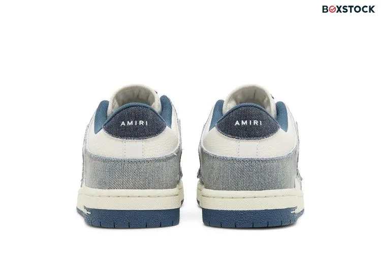 AMIRI Skel Top Low Denim Slate Blue