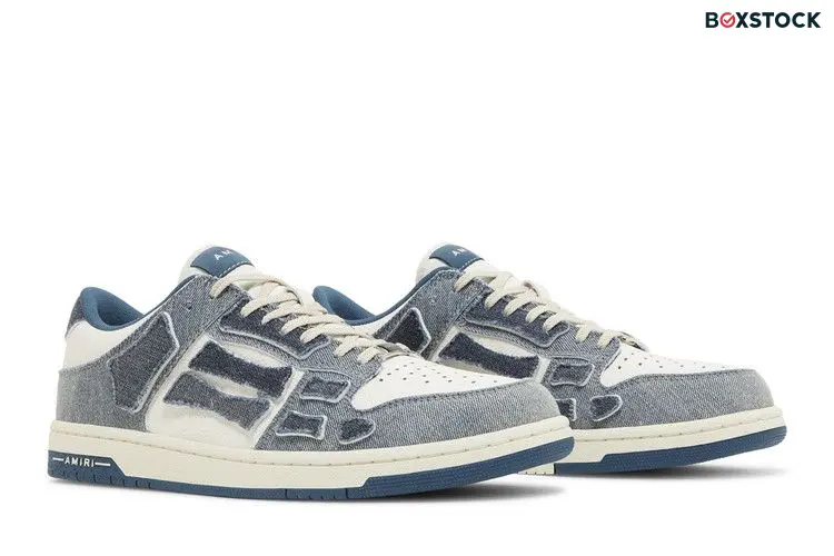 AMIRI Skel Top Low Denim Slate Blue