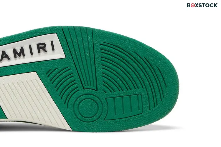 AMIRI Skel Top Low White Green