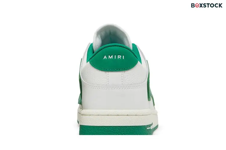 AMIRI Skel Top Low White Green