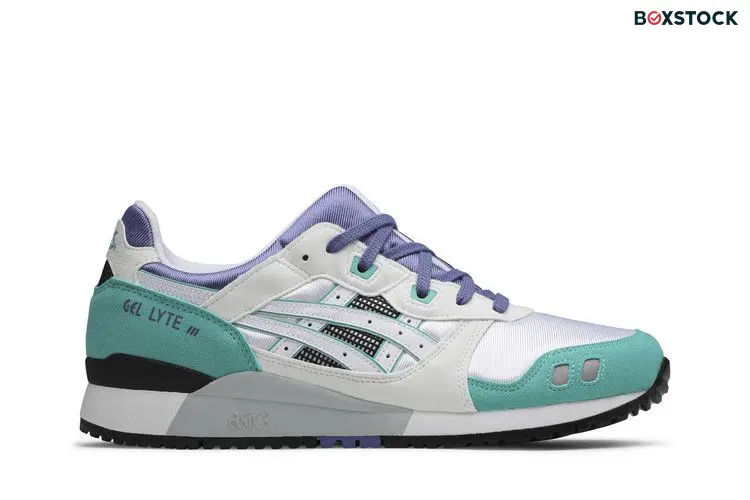 ASICS Gel-Lyte III White Teal Blue
