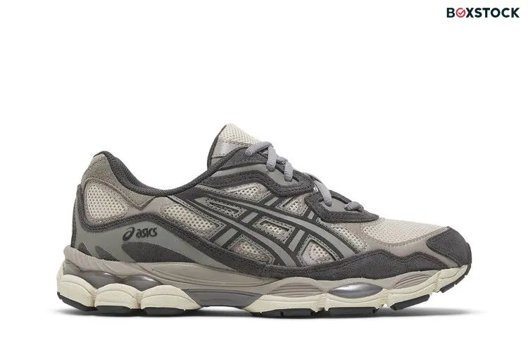 ASICS Gel-NYC Oatmeal Obsidian Grey