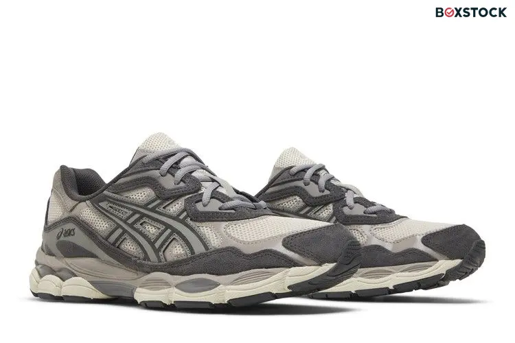 ASICS Gel-NYC Oatmeal Obsidian Grey
