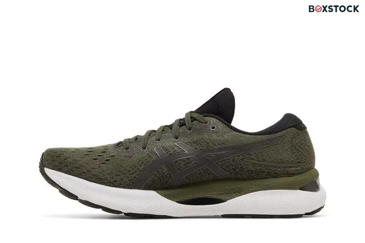 ASICS Gel-Nimbus 24 Olive Canvas Gunmetal