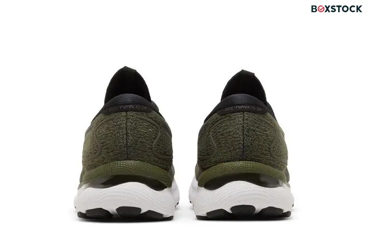 ASICS Gel-Nimbus 24 Olive Canvas Gunmetal