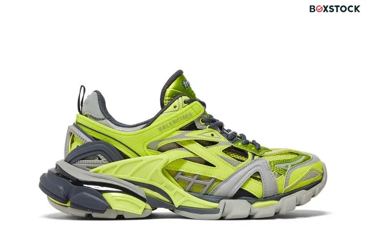 Balenciaga Track 2 Acid Green Grey Dark Grey (Women's)