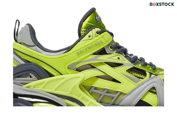 Balenciaga Track 2 Acid Green Grey Dark Grey (Women's)