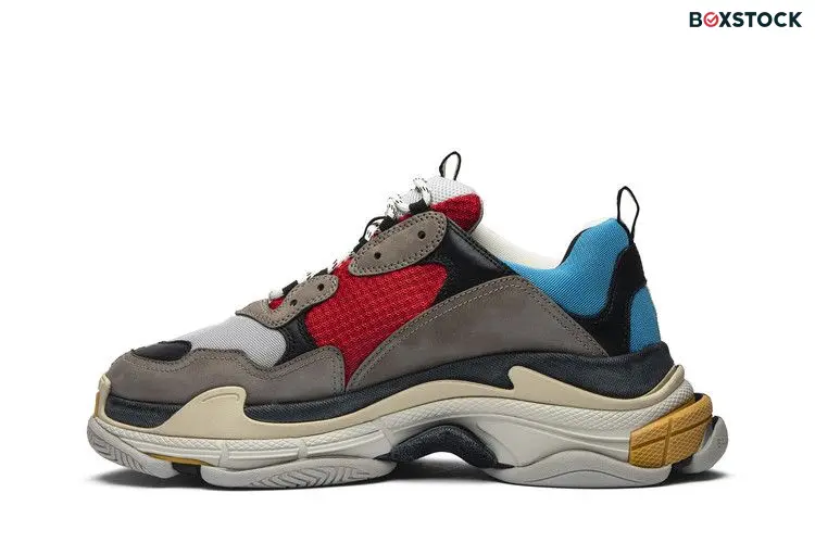 Balenciaga Triple S Split White Light Grey Yellow