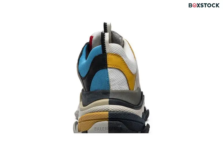 Balenciaga Triple S Split White Light Grey Yellow