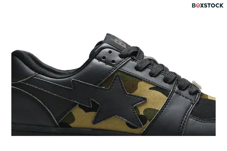 Bape 1st Camo Bape Sta Low Black