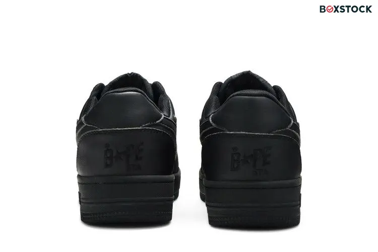 Bape 1st Camo Bape Sta Low Black
