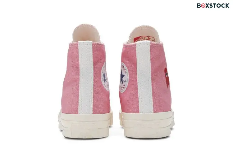 Converse Chuck Taylor All Star 70 Hi Comme des Garcons PLAY Bright Pink