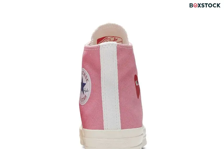 Converse Chuck Taylor All Star 70 Hi Comme des Garcons PLAY Bright Pink