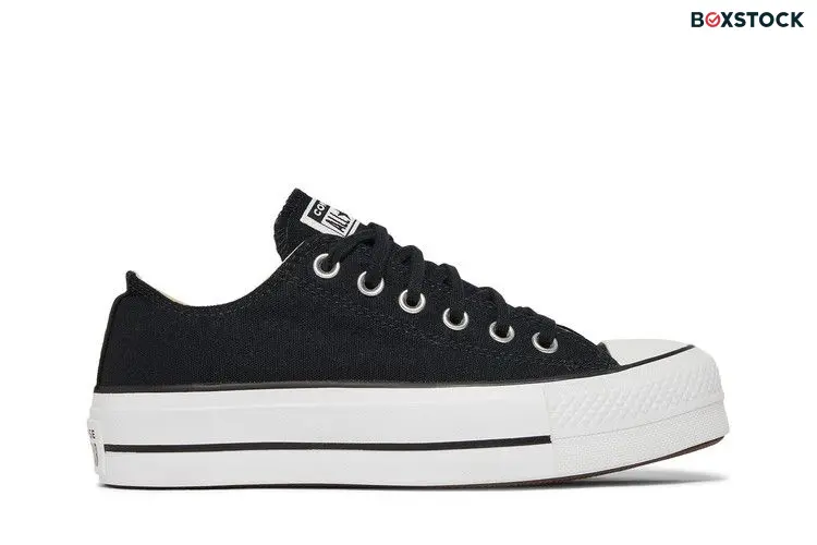 Converse Chuck Taylor All Star Lift Ox Black White (Women's)