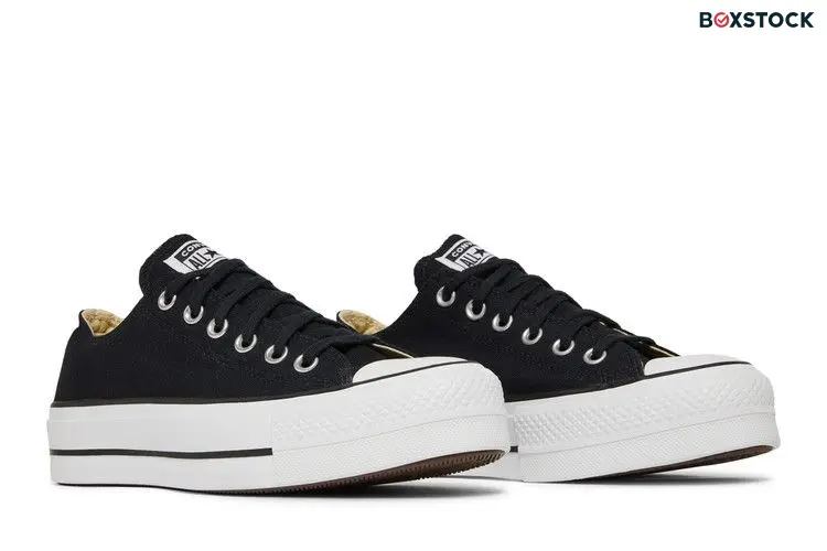 Converse Chuck Taylor All Star Lift Ox Black White (Women's)