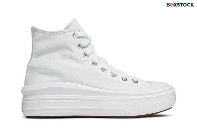 Converse Chuck Taylor All Star Move Hi White (Women's)