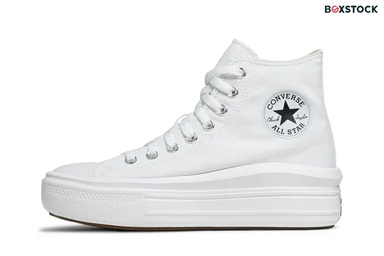 Converse Chuck Taylor All Star Move Hi White (Women's)