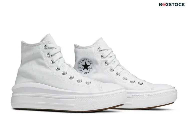 Converse Chuck Taylor All Star Move Hi White (Women's)