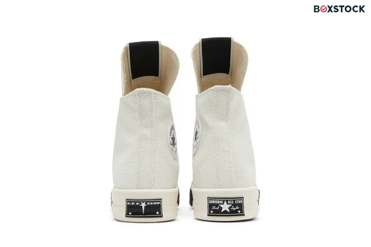 Converse DRKSTAR Chuck Taylor All Star 70 Hi Rick Owens DRKSHDW White