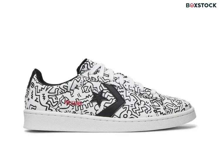 Converse Pro Leather Ox Keith Haring White