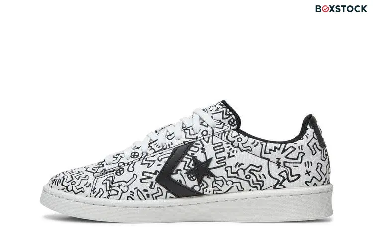 Converse Pro Leather Ox Keith Haring White