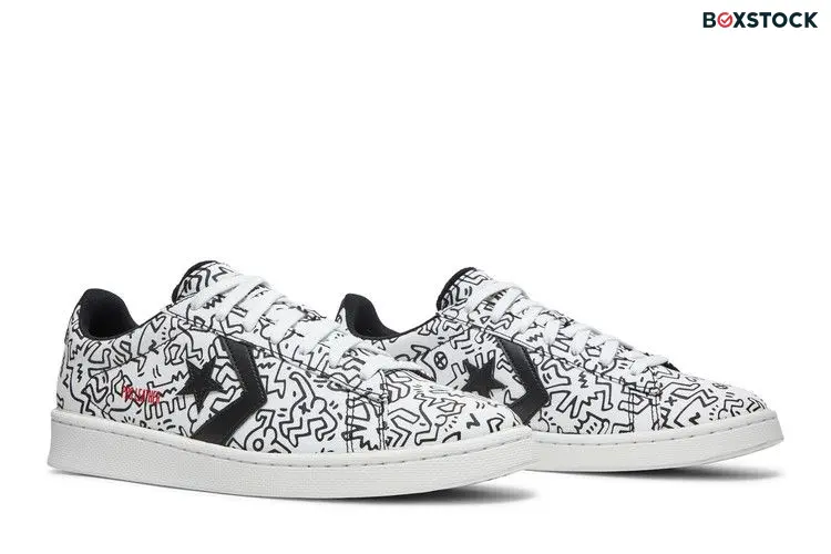 Converse Pro Leather Ox Keith Haring White