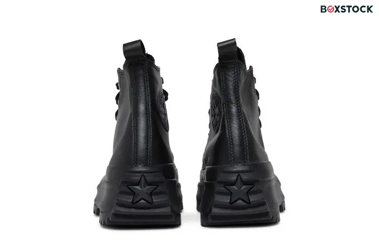Converse Run Star Hike Hi Triple Black Leather