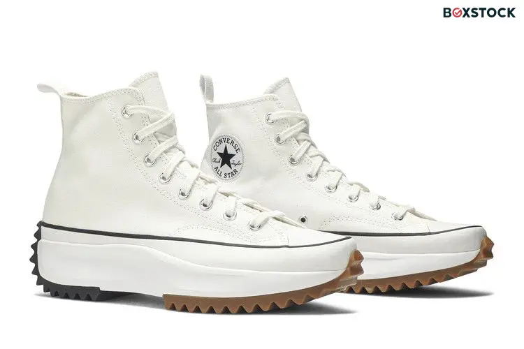Converse Run Star Hike Hi White Black Gum