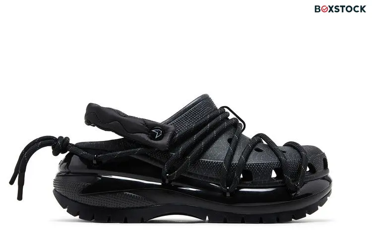 Crocs Classic Mega Crush Clog Rauw Alejandro Black