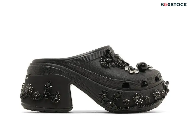Crocs Siren Clog Simone Rocha Black