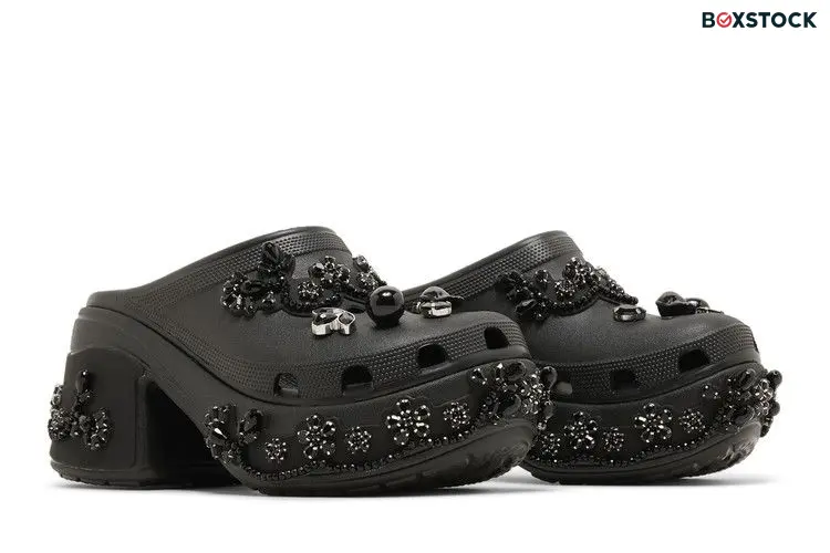 Crocs Siren Clog Simone Rocha Black