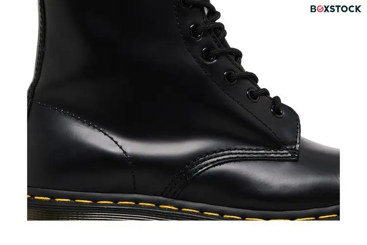 Dr. Martens 1460 Smooth Leather Lace Up Boot Black (Women's)