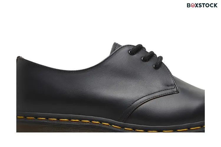 Dr. Martens 1461 Vintage Made In England Oxford Black Quilon