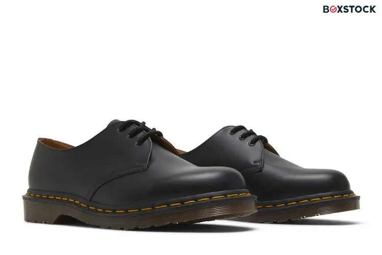 Dr. Martens 1461 Vintage Made In England Oxford Black Quilon