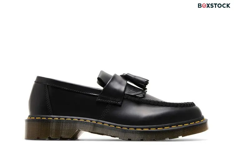 Dr. Martens Adrian Smooth Leather Tassel Loafer Black