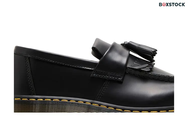 Dr. Martens Adrian Smooth Leather Tassel Loafer Black