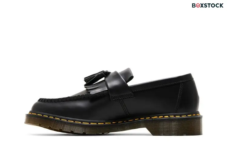 Dr. Martens Adrian Smooth Leather Tassel Loafer Black