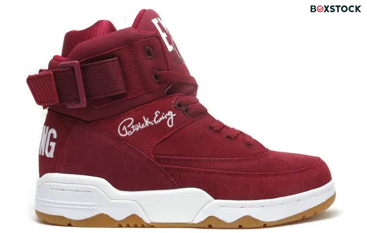 Ewing 33 Hi Burgundy Suede